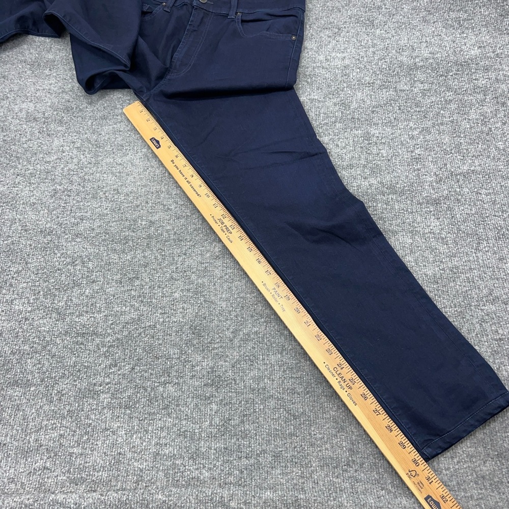 Monfrere Jeans Men 34X30 Blue Denim Stretch Greyson Skinny Fit Garment Dyed Dark - Picture 3 of 10